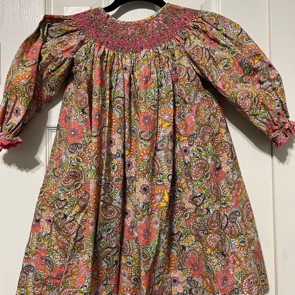 Floral Smocked Dress